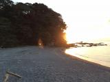 夕日の景色