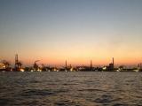 夕方の東扇島西公園